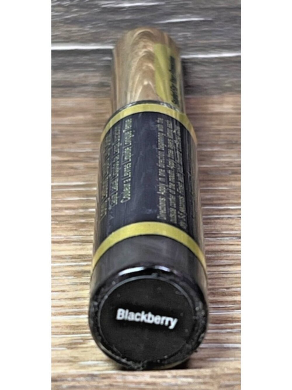 BLACKBERRY LipSense New & Sealed Full Size Matte Black Lipstick By SeneGence